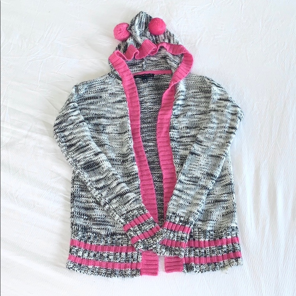 DEREK HEART | KNITTED CARDIGAN SWEATER